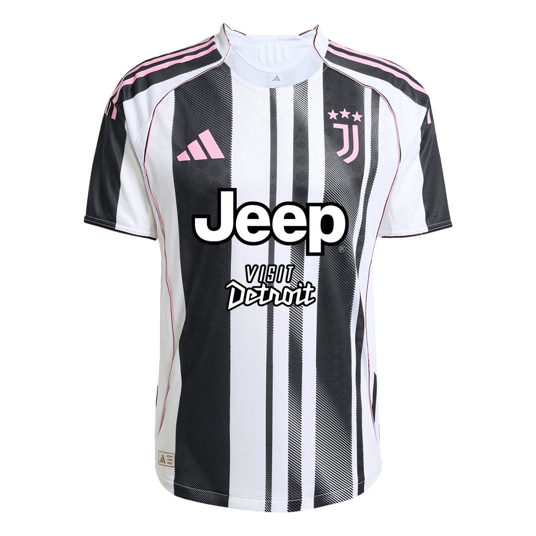 Camiseta Auténtica KALULU #15 Juventus 2025/26 Primera Equipación - Version Jugador