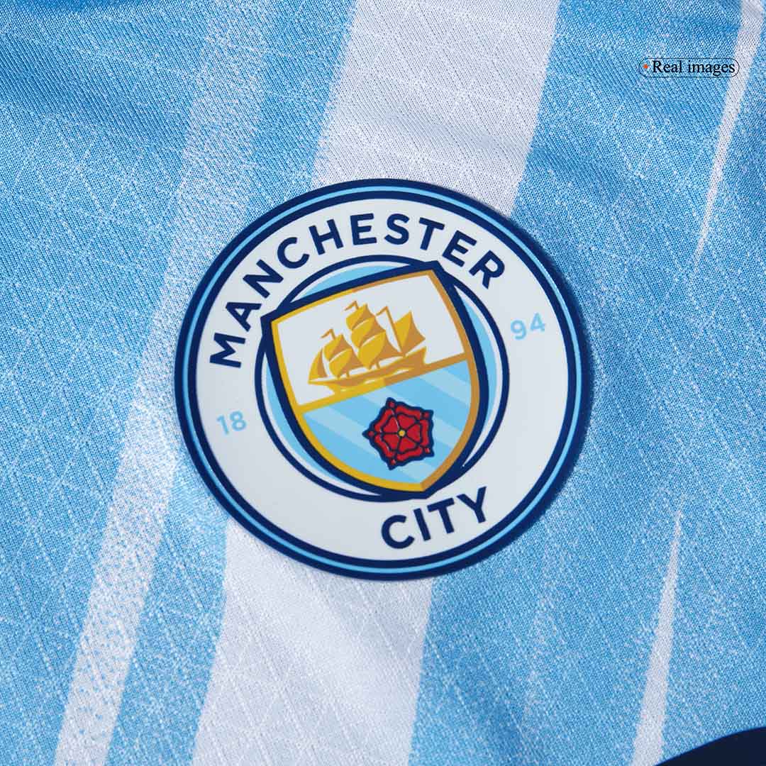 Camiseta Auténtica FODEN #47 Manchester City 2025/26 Primera Equipación-Versión Jugador-Camisetas Pasion Shop