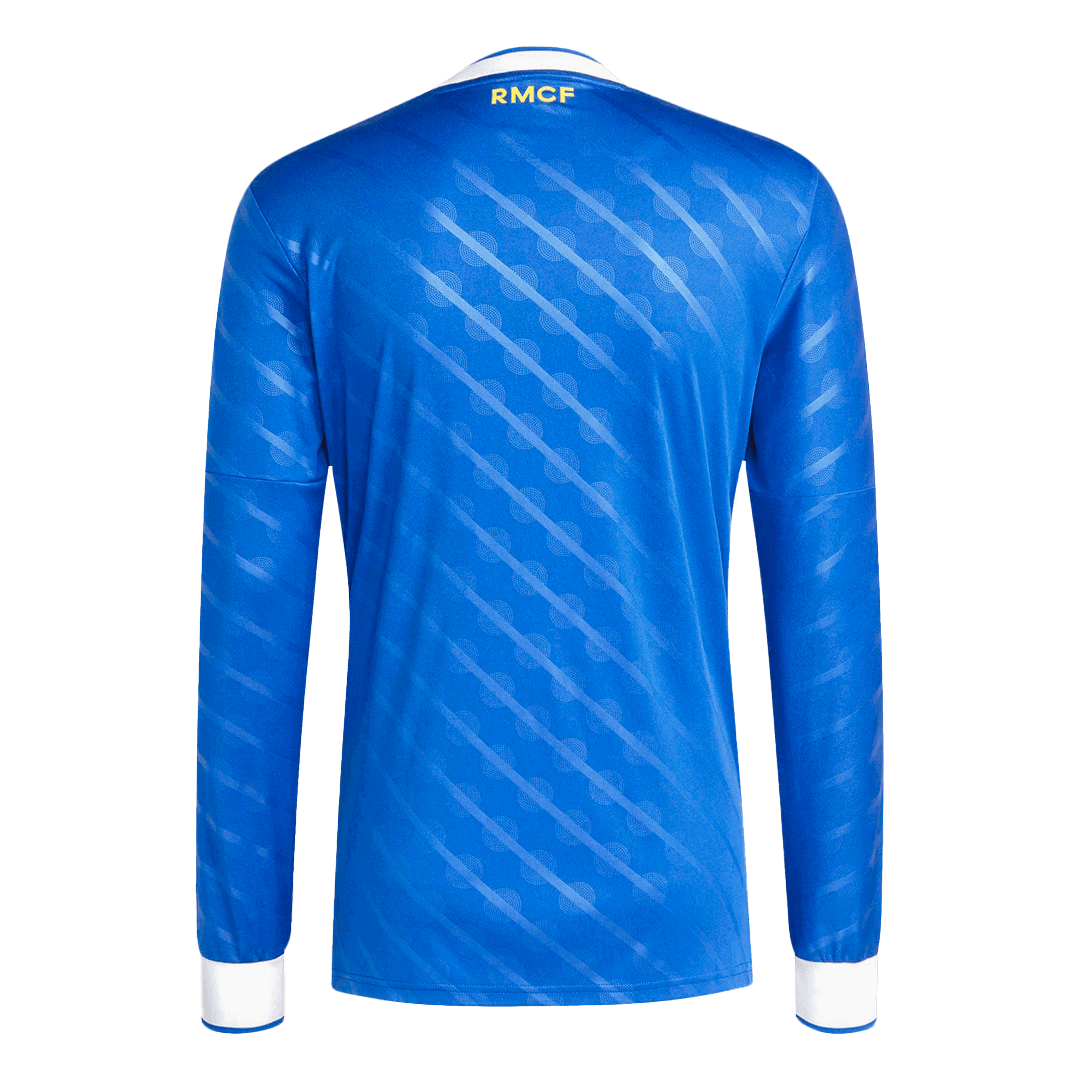 Camiseta Manga Larga Real Madrid 2025/26 Tercera Equipación-Versión Hincha-Camisetas Pasion Shop
