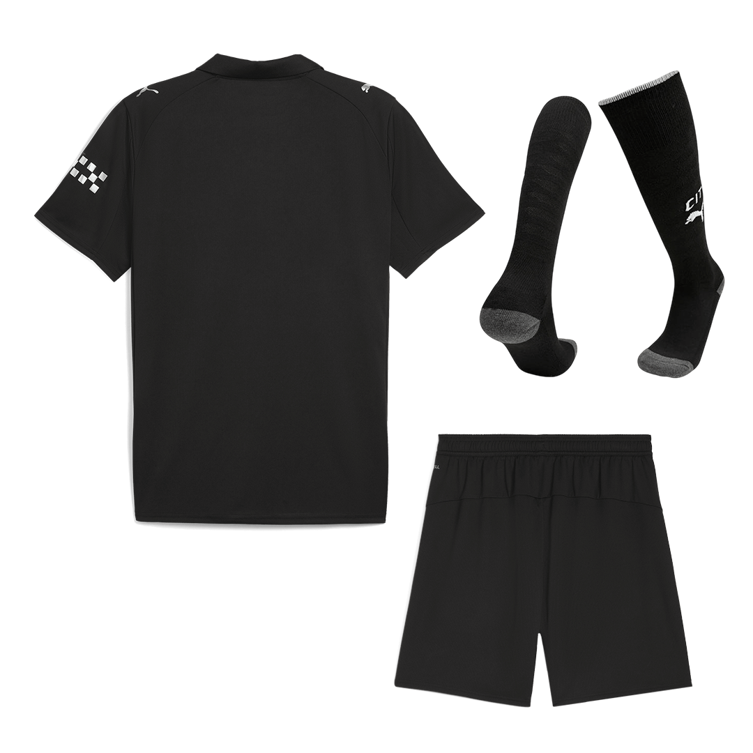 Conjunto Completo Manchester City 2025/26 Segunda Equipación