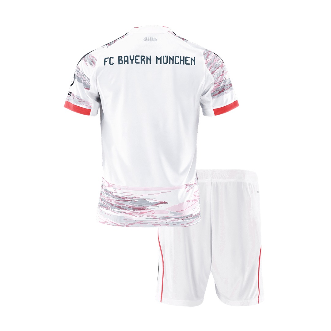 Miniconjunto Bayern Munich 2025/26 Segunda Equipación Niño (Camiseta + Pantalón Corto)-Camisetas Pasion Shop