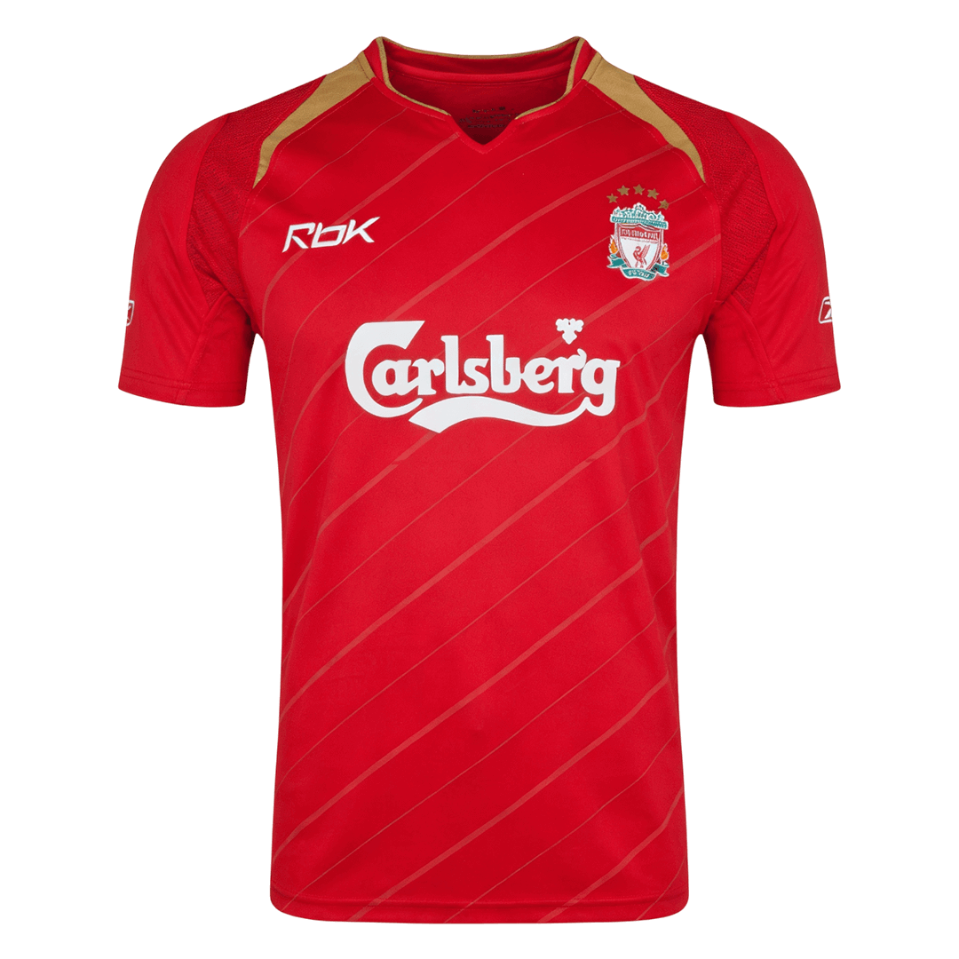 Retro 2005/06 Liverpool Primera Equipación camiseta de fútbol 2025/26