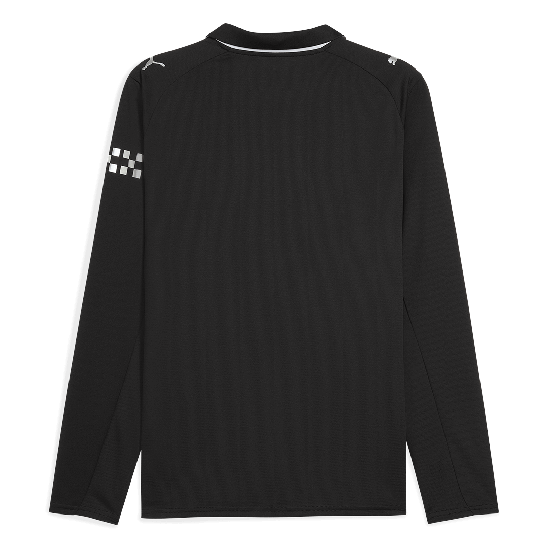 Camiseta Manga Larga Manchester City 2025/26 Segunda Equipación-Versión Hincha-Camisetas Pasion Shop