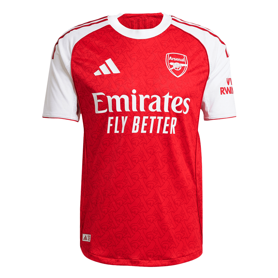 Camiseta Auténtica GYÖKERES #14 Arsenal 2025/26 Primera Equipación-Versión Jugador-Camisetas Pasion Shop