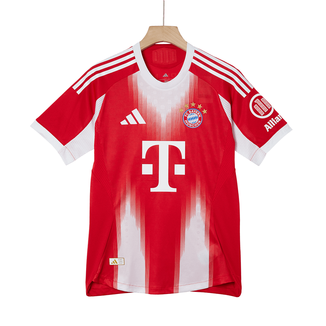 Camiseta Auténtica UPAMECANO #2 Bayern Munich 2025/26 Primera Equipación - Version Jugador