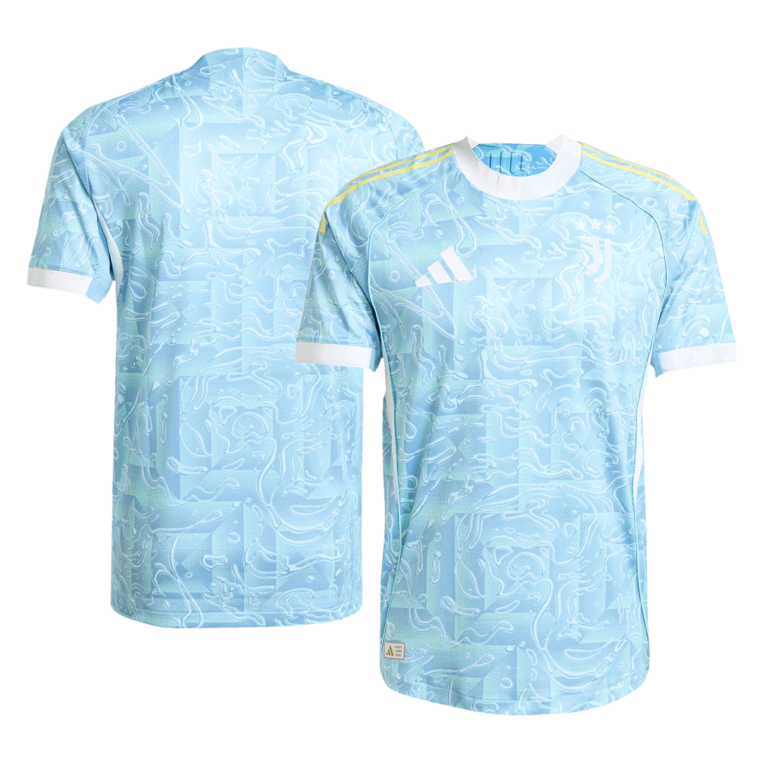 Camiseta Auténtica Juventus 2025/26 Segunda-Equipación-Versión Jugador-Camisetas Pasion Shop