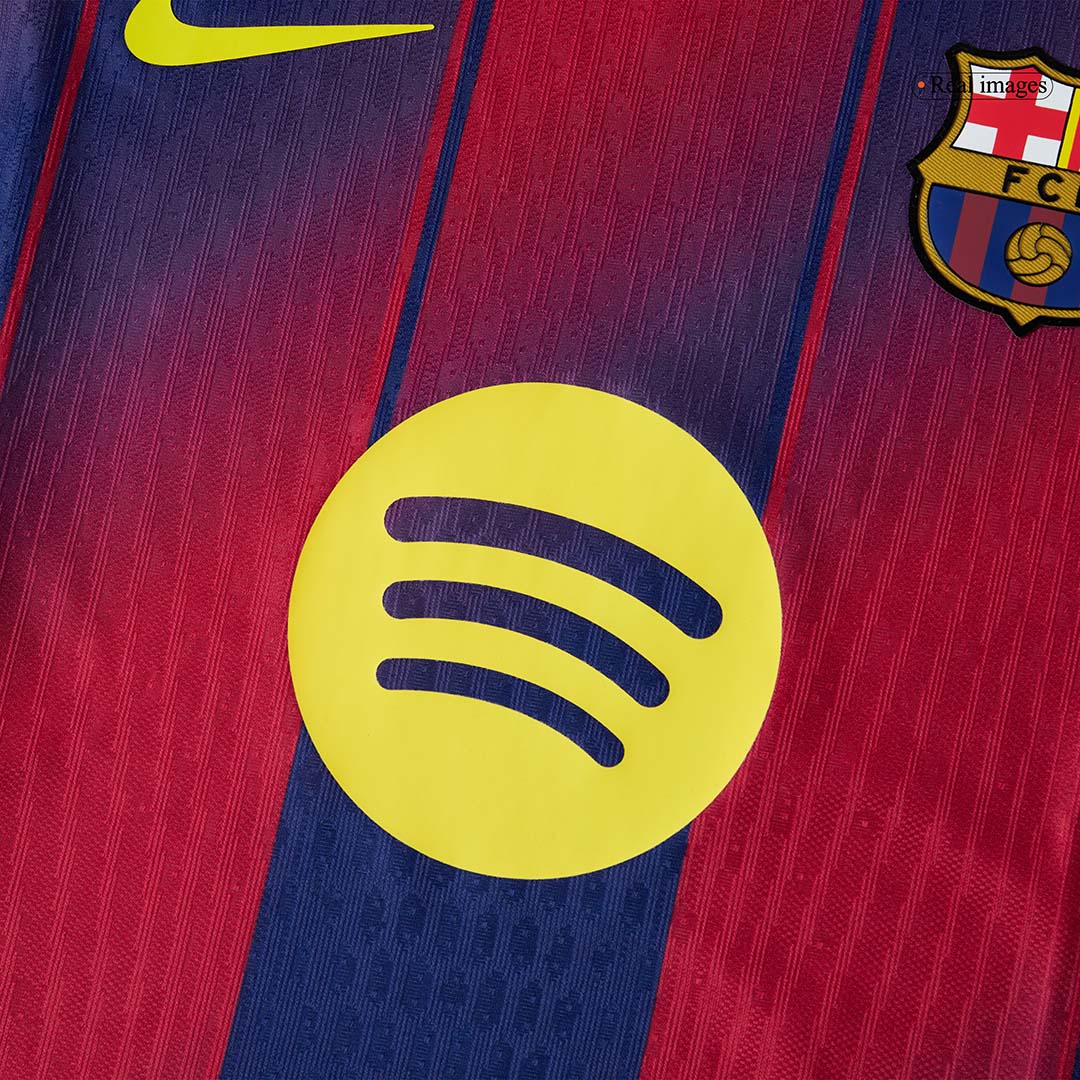 UCL Camiseta Auténtica ROONY #19 Barcelona 2025/26 Primera Equipación-Versión Jugador-Camisetas Pasion Shop