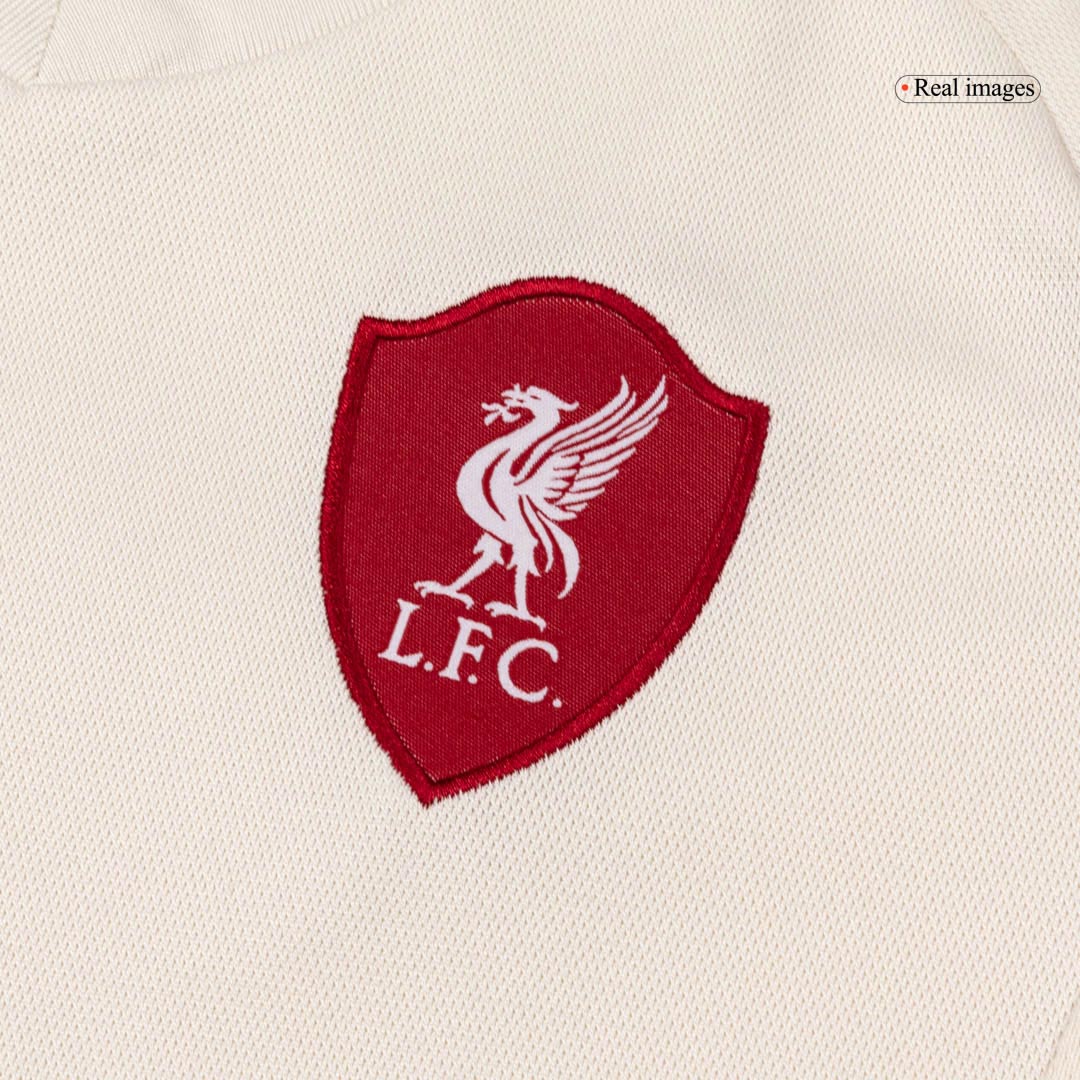 Conjunto Infantil Completo Liverpool 2025/26 Segunda Equipación Kids-Camisetas Pasion Shop