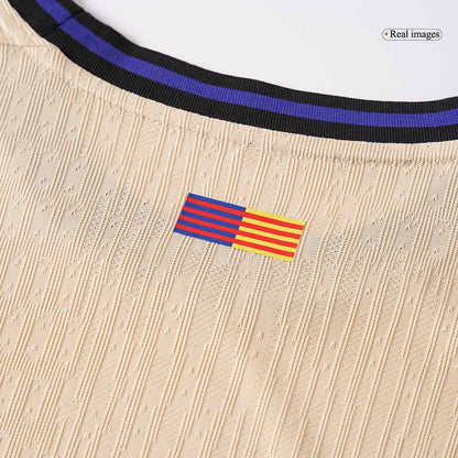 UCL Camiseta Auténtica ROONY #28 Barcelona 2025/26 Segunda Equipación - Version Jugador