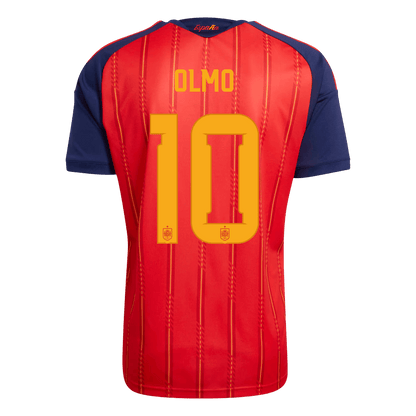 Camiseta OLMO #10 Spain 2026 Primera Equipación Copa del Mundo - Version Hincha - Calidad premium