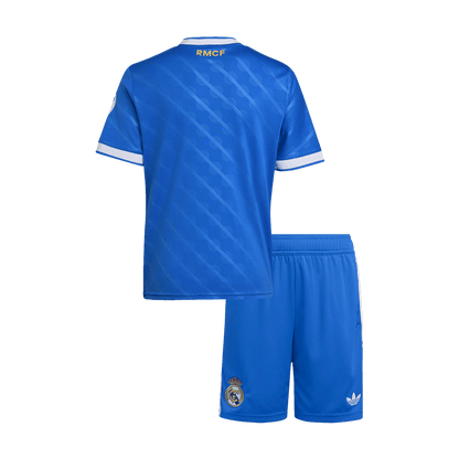 Conjunto Infantil Real Madrid 2025/26 Tercera Equipación-Camisetas Pasion Shop