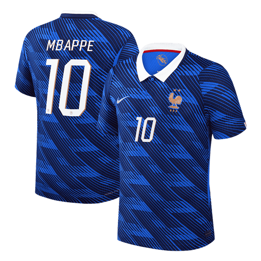 Camiseta Auténtica MBAPPE #10 France 2026 Primera Equipación Copa del Mundo - Version Jugador