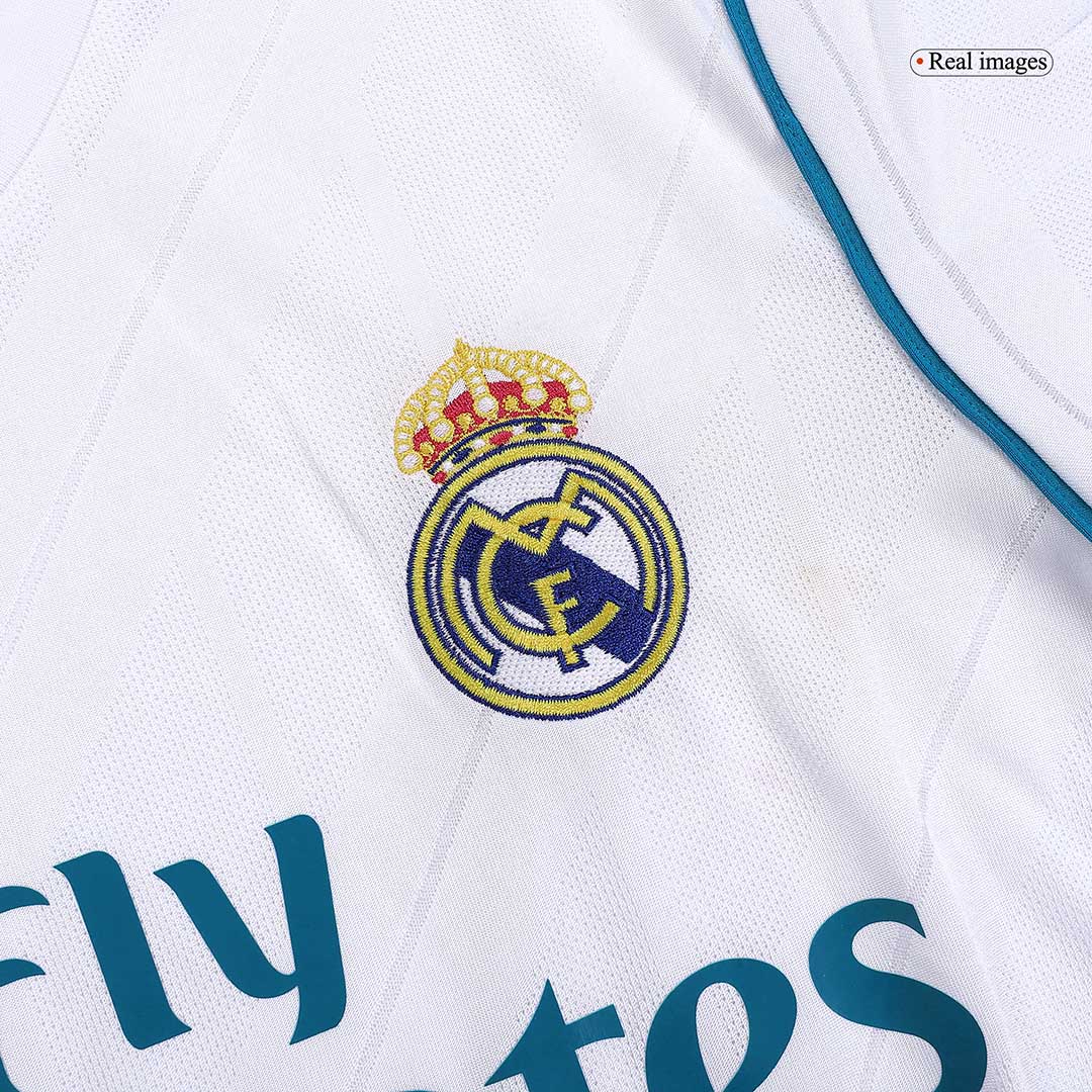Camiseta Retro 2017/18 RONALDO #7 Real Madrid Primera Equipación
