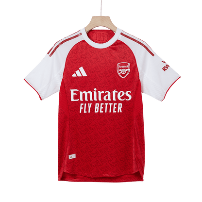 Camiseta Auténtica SALIBA #2 Arsenal 2025/26 Primera Equipación - Version Jugador