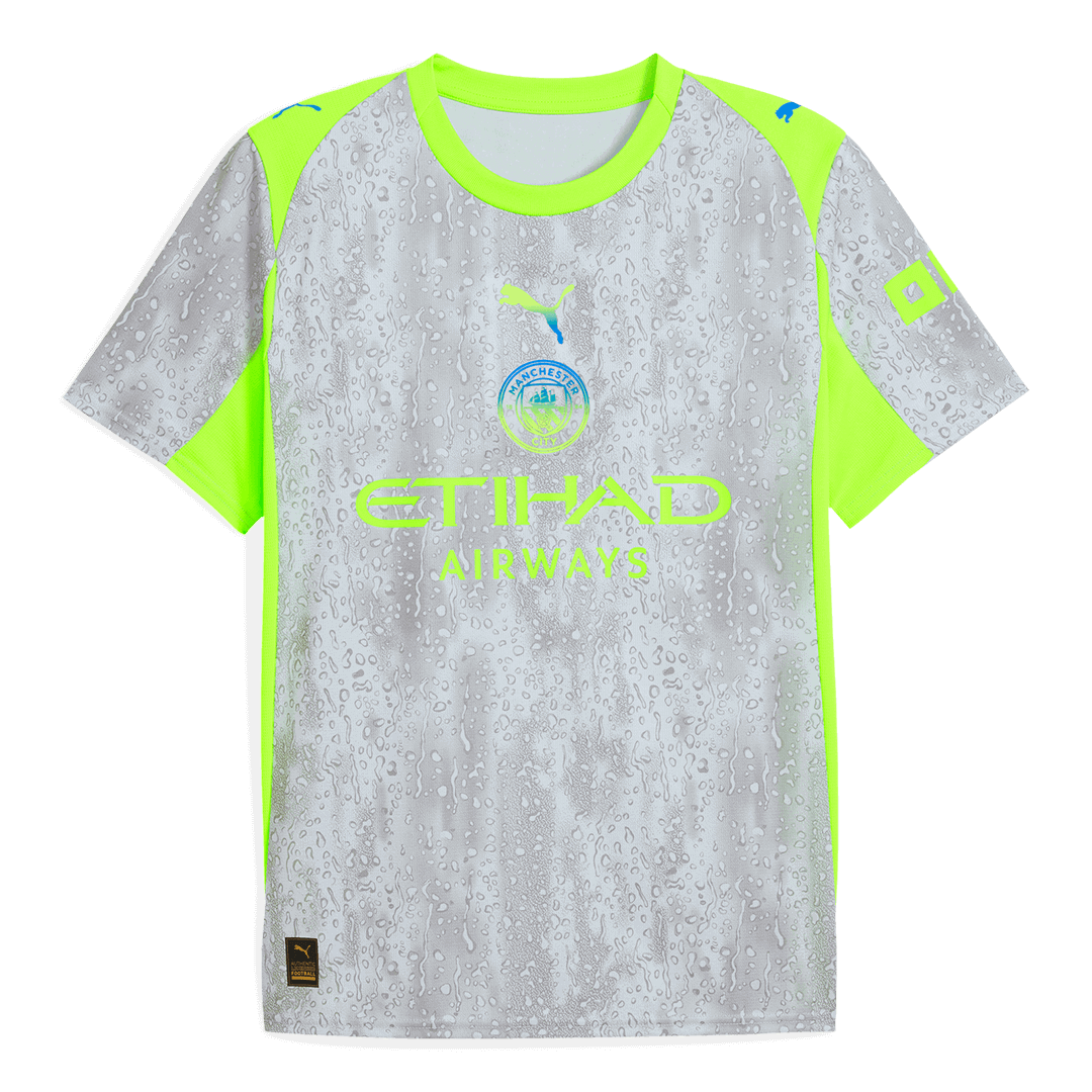 Camiseta Manchester City 2025/26 Tercera Equipación - Versión Hincha