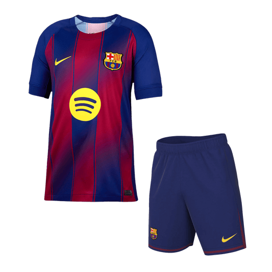 Conjunto Barcelona 2025/26 Primera Equipación camiseta de fútbol
