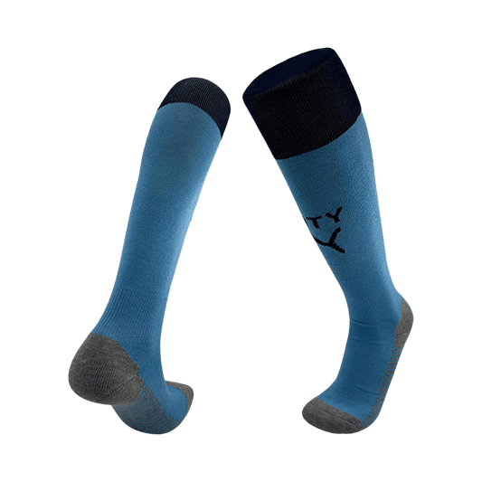 Manchester City Primera Equipación Soccer Calcetines 2025/26