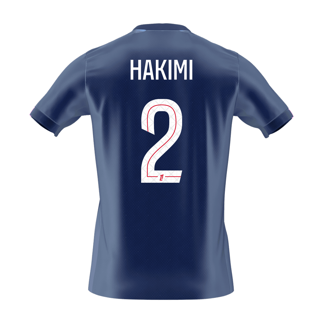 Camiseta HAKIMI #2 PSG 2025/26 Primera Equipación - Version Hincha - Calidad premium