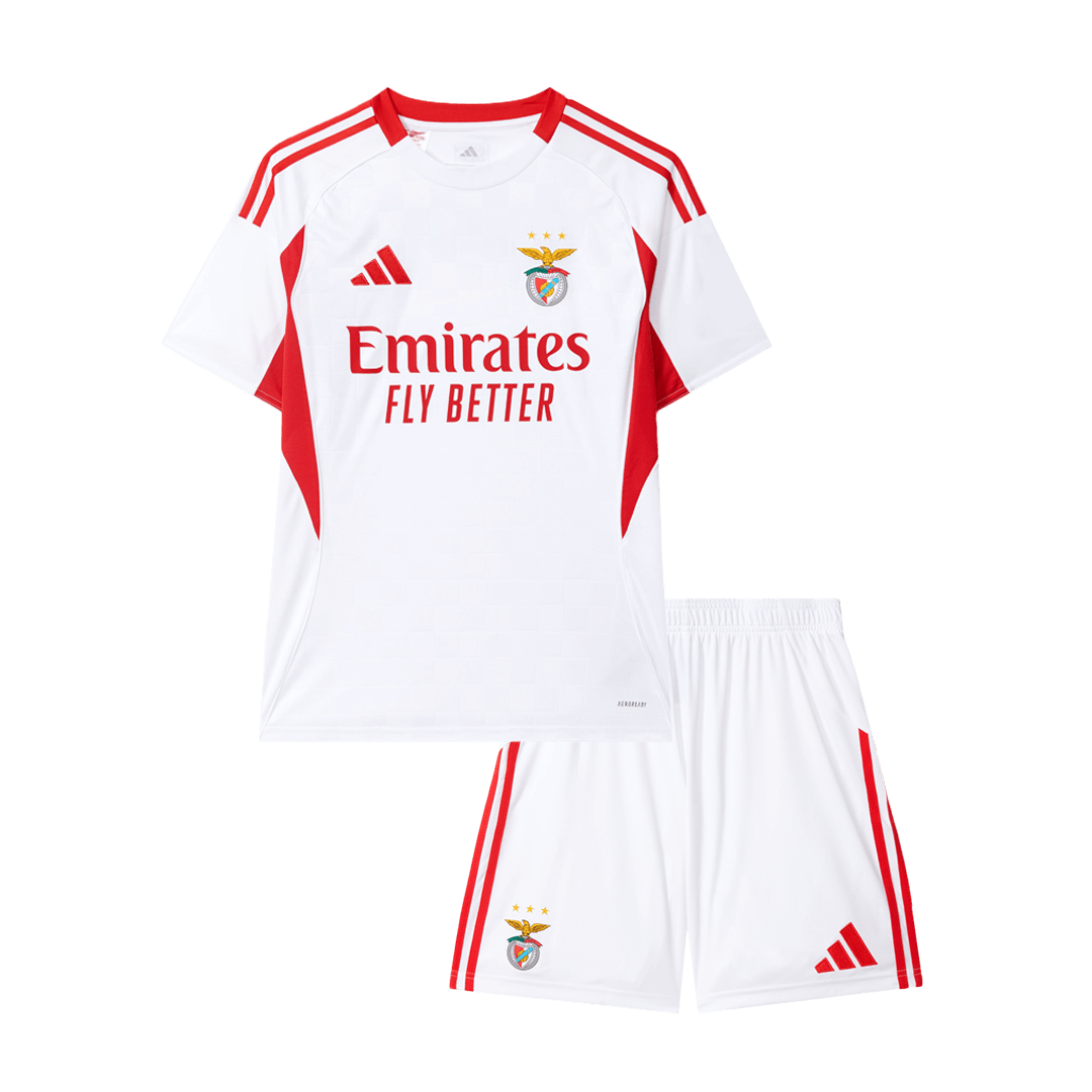 Conjunto Infantil Benfica 2025/26 Tercera Equipación camiseta de fútbol