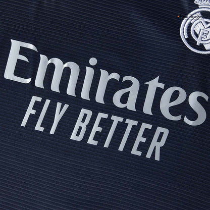 Conjunto Infantil Completo Real Madrid 2025/26 Segunda Equipación Kids-Camisetas Pasion Shop