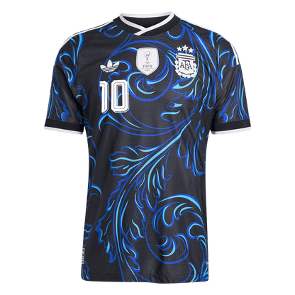 Camiseta Auténtica MESSI #10 Argentina 2026 Segunda Equipación Copa del Mundo - Version Jugador