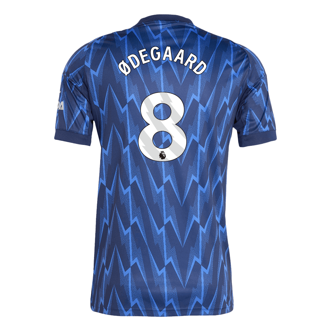 Camiseta ØDEGAARD #8 Arsenal 2025/26 Segunda Equipación-Versión Hincha-Camisetas Pasion Shop