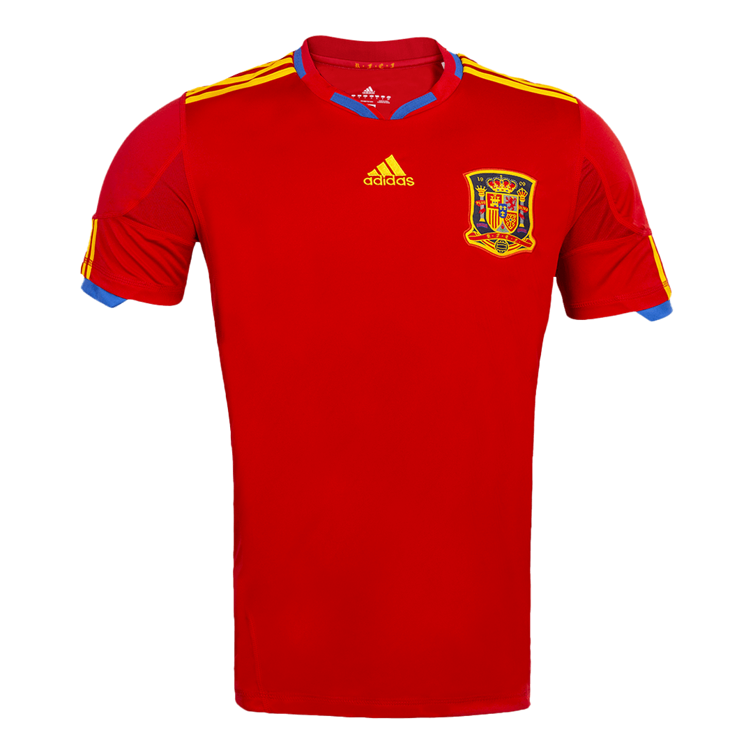 Retro 2010 XAVI #8 Spain Primera Equipación Copa del Mundo