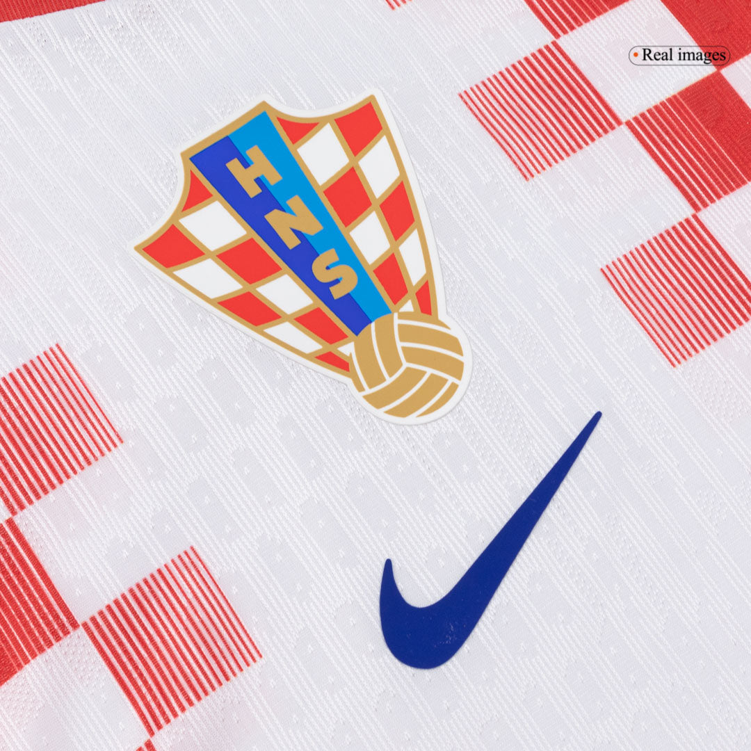 Camiseta Auténtica MODRIĆ #10 Croatia 2026 Primera Equipación Copa del Mundo - Version Jugador