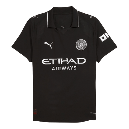 Camiseta Auténtica REIJNDERS #4 Manchester City 2025/26 Segunda Equipación - Version Jugador