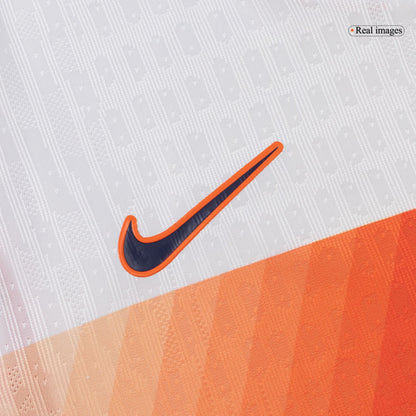 Camiseta Auténtica F.DE JONG #21 Netherlands 2026 Segunda Equipación Copa del Mundo - Version Jugador