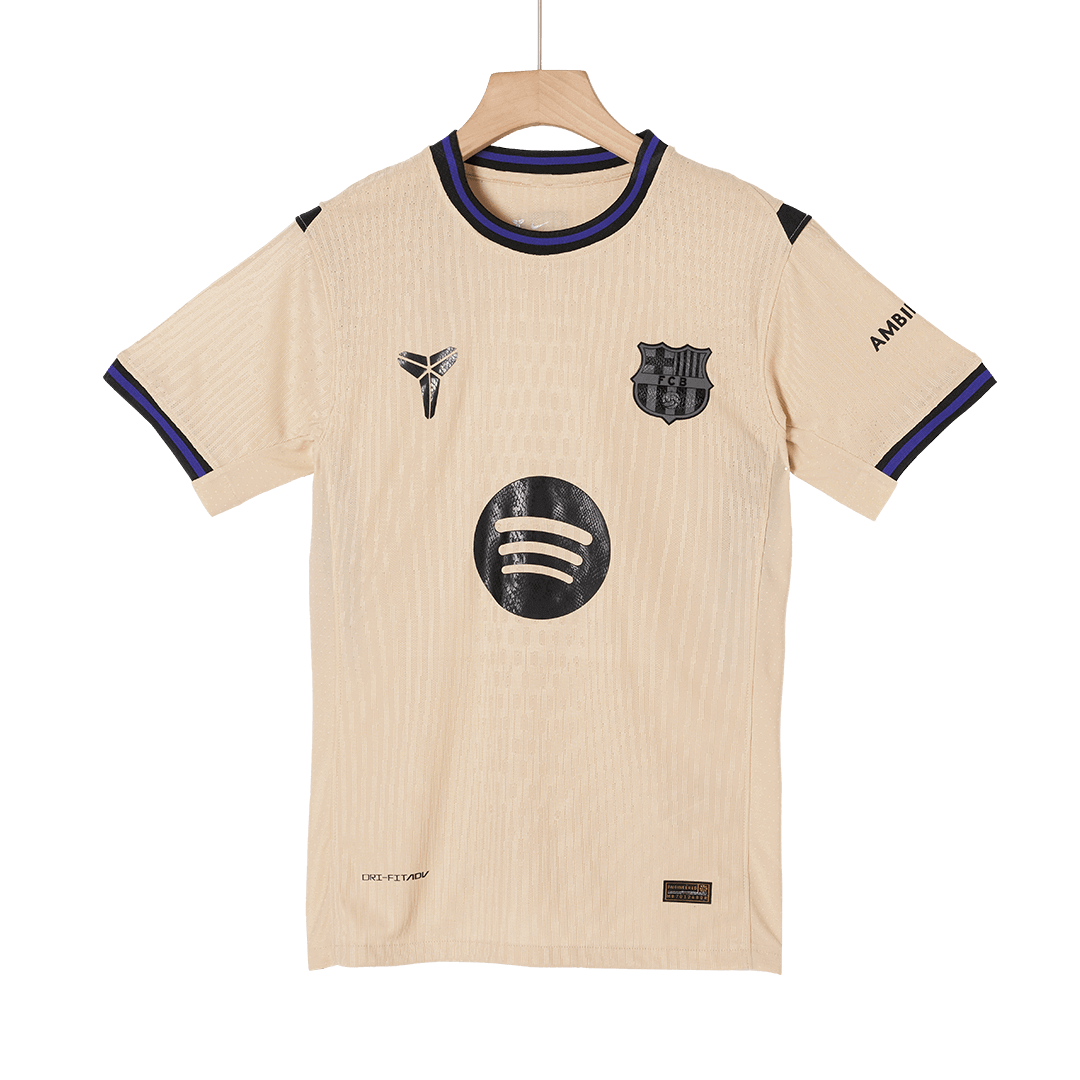 UCL Camiseta Auténtica ROONY #28 Barcelona 2025/26 Segunda Equipación - Version Jugador