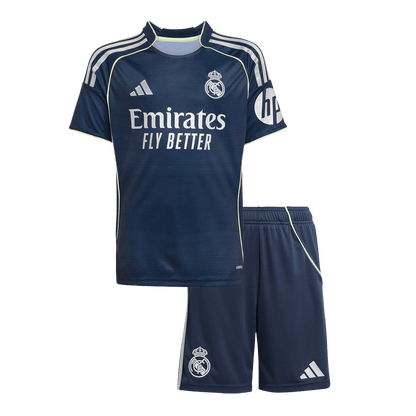 Calidad Premium Miniconjunto Real Madrid 2025/26 Segunda Equipación camiseta de fútbol