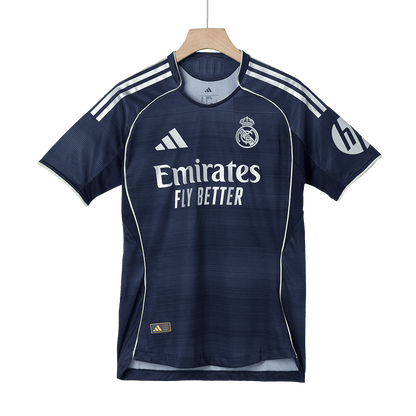 Camiseta Auténtica VALVERDE #8 Real Madrid 2025/26 Segunda Equipación-Versión Jugador
