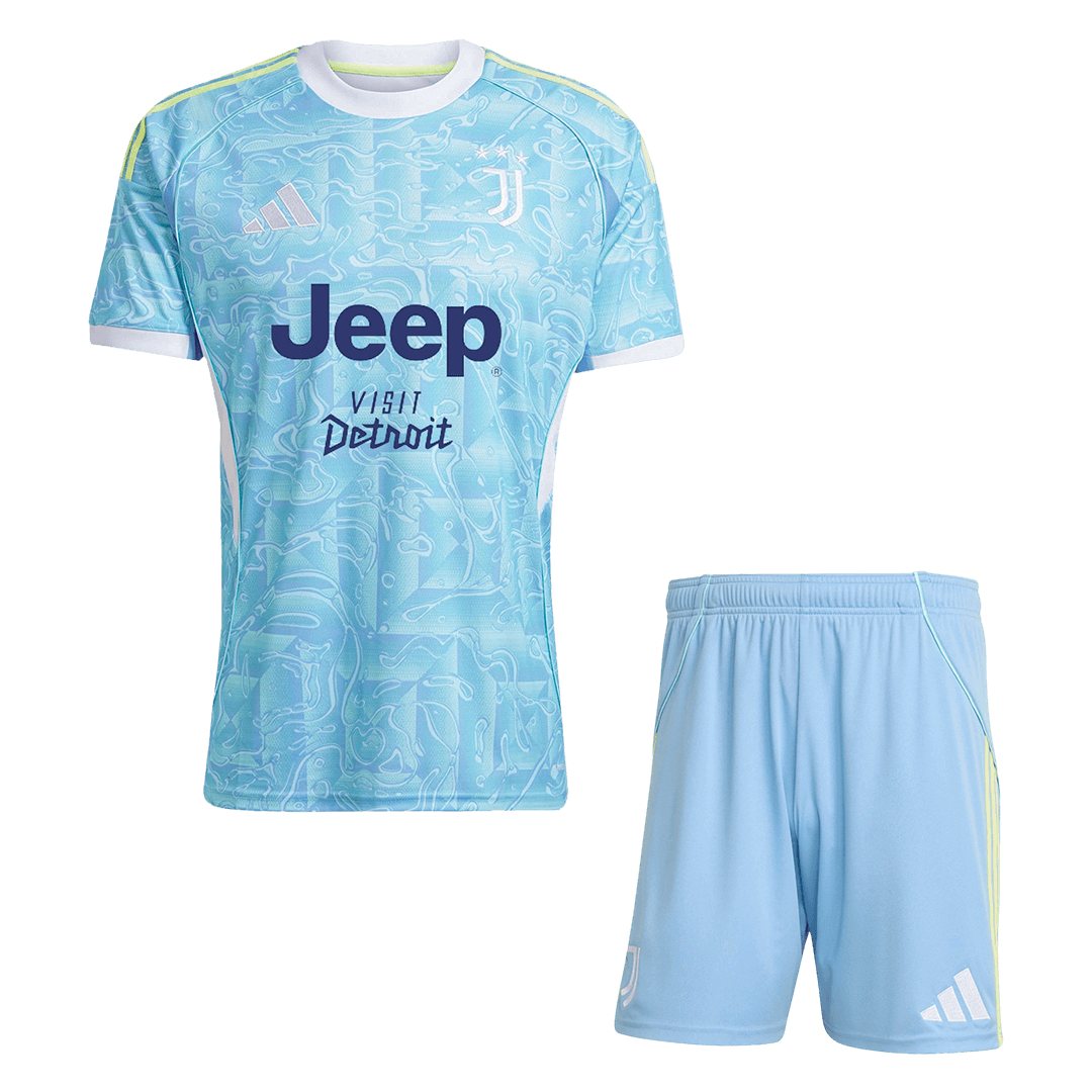 Conjunto Juventus 
2025/26 Segunda Equipación camiseta de fútbol