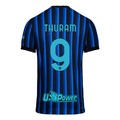 Camiseta Auténtica THURAM #9 Inter Milan 2025/26 Primera Equipación - Version Jugador