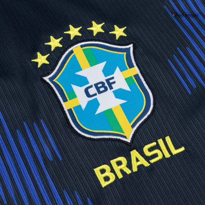 Camiseta MARQUINHOS #4 Brazil 2026 Segunda Equipación Copa del Mundo - Versión Hincha
