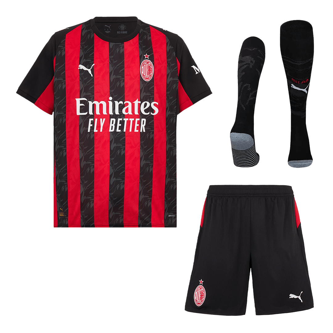 Calidad Premium Conjunto Completo AC Milan 2025/26 Primera Equipación camiseta de fútbol