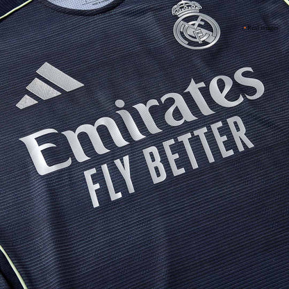 Camiseta Auténtica MBAPPÉ #9 Real Madrid 2025/26 Segunda Equipación-Versión Jugador-Camisetas Pasion Shop