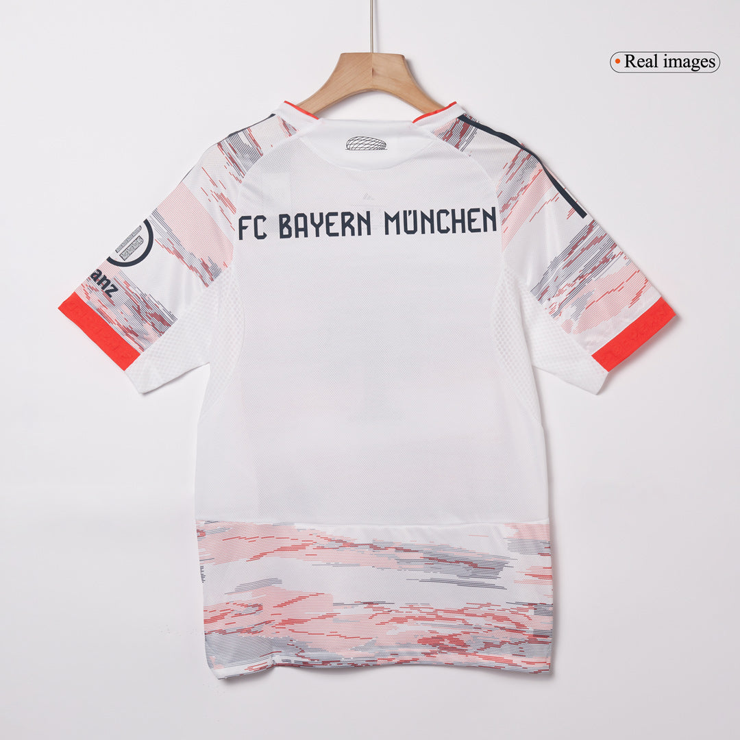 Camiseta Auténtica UPAMECANO #2 Bayern Munich 2025/26 Segunda Equipación - Version Jugador