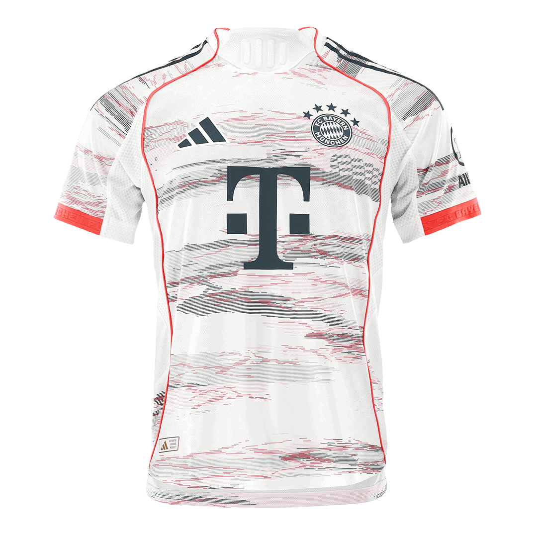 Camiseta Auténtica Bayern Munich 2025/26 Segunda Equipación-Versión Jugador
