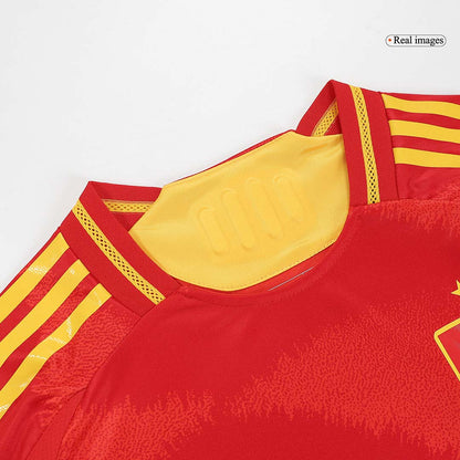 Camiseta Auténtica Spain 2024 Primera Equipación - Version Jugador