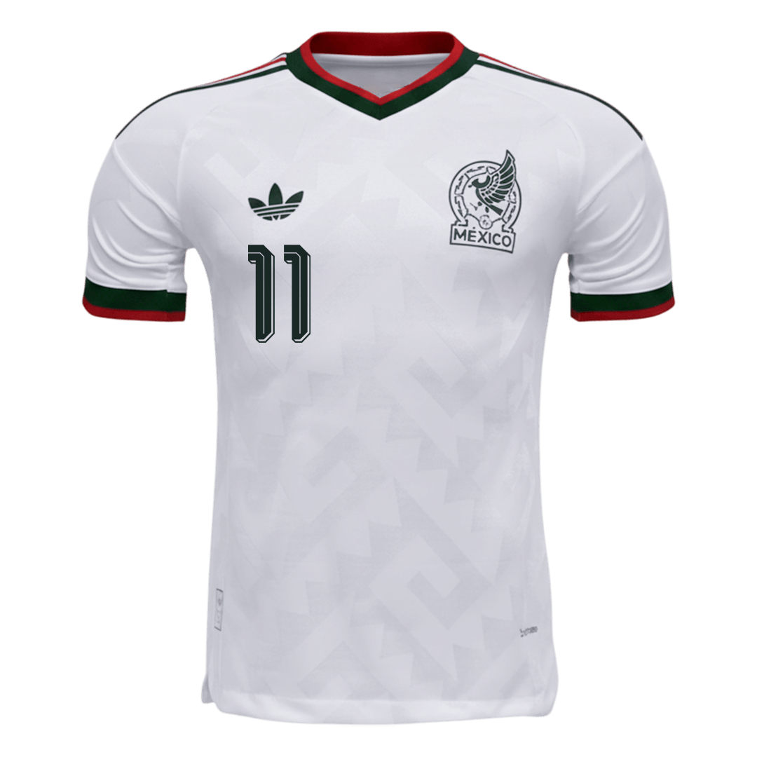 Camiseta Auténtica S.GIMENEZ #11 Mexico 2026 Segunda Equipación Copa del Mundo - Version Jugador