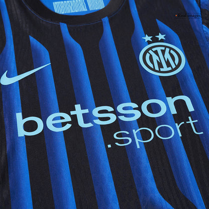 Camiseta Auténtica THURAM #9 Inter Milan 2025/26 Primera Equipación - Version Jugador