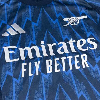 Camiseta Auténtica SAKA #7 Arsenal 2025/26 Segunda Equipación-Versión Jugador-Camisetas Pasion Shop