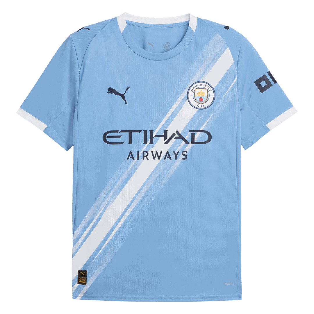 Calidad Premium Camiseta Manchester City 2025/26 Primera Equipación-Versión Hincha (Calidad Premium)