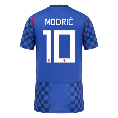 Camiseta Auténtica MODRIĆ #10 Croatia 2026 Segunda Equipación Copa del Mundo - Version Jugador