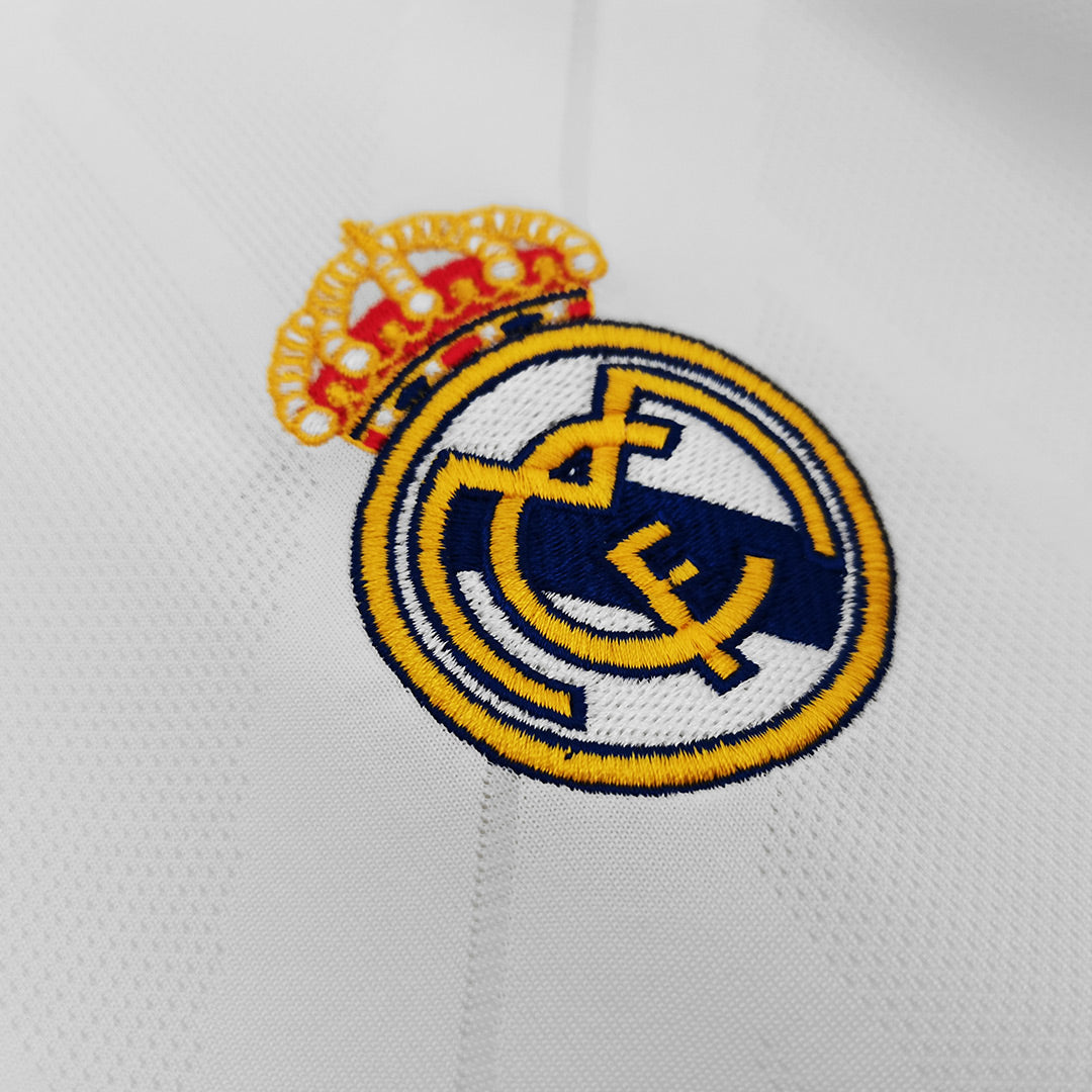 Camiseta Retro 2017/18 SERGIO RAMOS #4 Real Madrid Primera Equipación Manga Larga