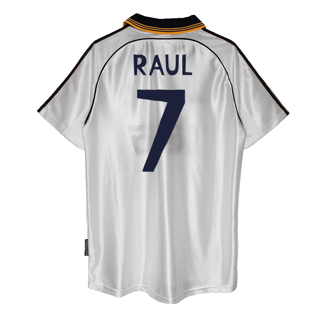 Camiseta Retro 1998/00 RAUL #7 Real Madrid Primera Equipación 2025/26
