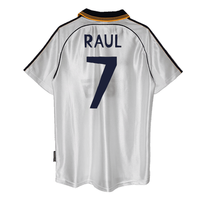 Camiseta Retro 1998/00 RAUL #7 Real Madrid Primera Equipación 2025/26