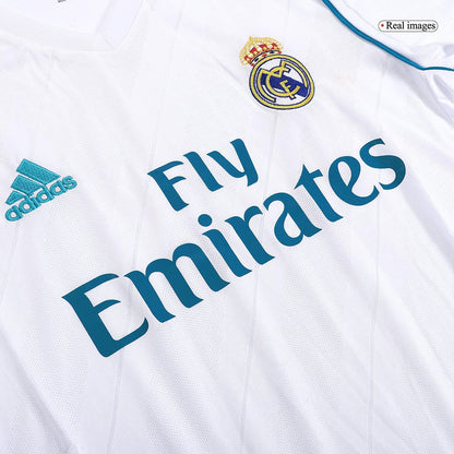 Camiseta Retro 2017/18 Modrić #10 Real Madrid Primera Equipación